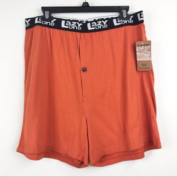 Lazy One Orange Skunk Boxer Shorts NEW - Picture 2 of 10